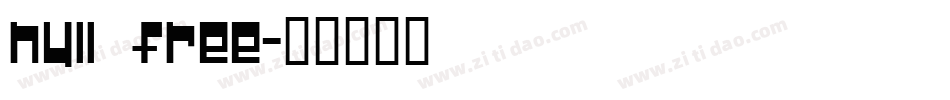 Null Free字体转换